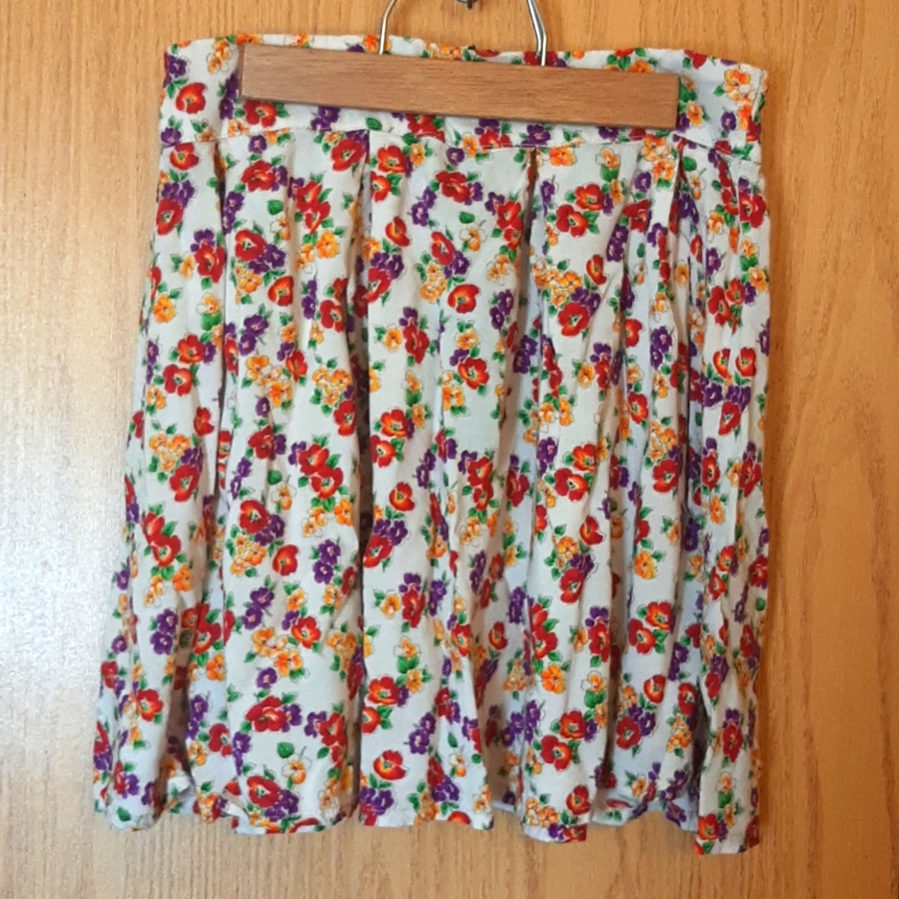 Ezra Floral Mini Skirt